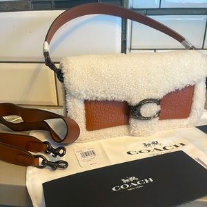 Authentic Coach Tabby Sherling Shoulder Bag 26